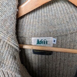 REI Men's Cardigan Sweater - Tan